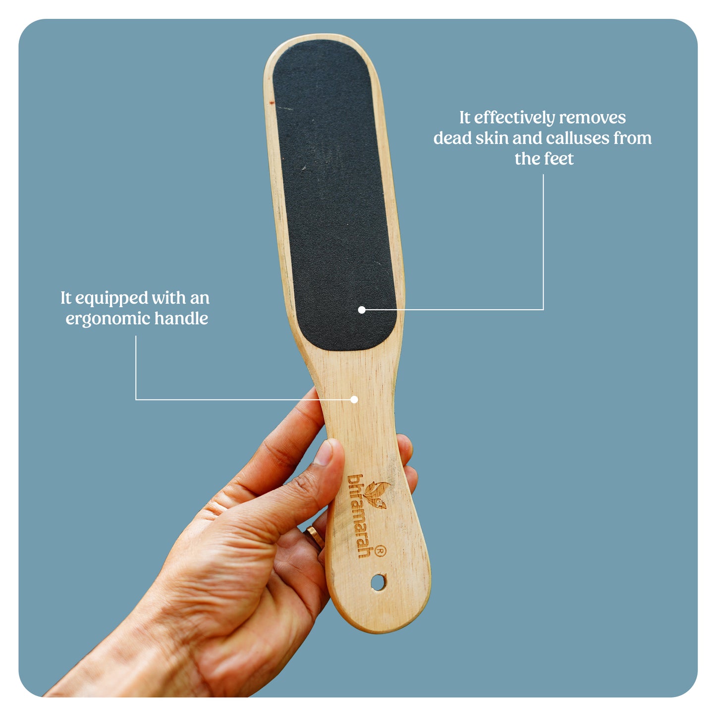 Double Sided Foot File Scrubber