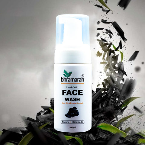 Charcoal face wash (for oil and pimple control)