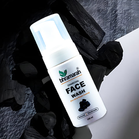 Charcoal face wash (for oil and pimple control)