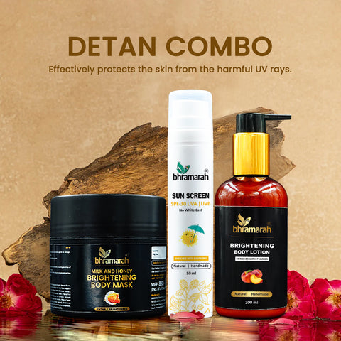 De Tan - Skin Brightening Combo