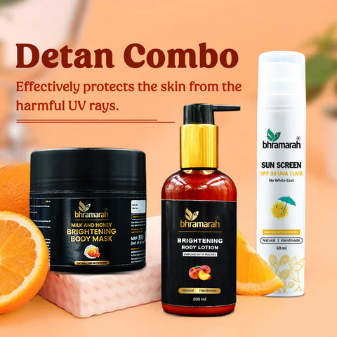 De Tan - Skin Brightening Combo