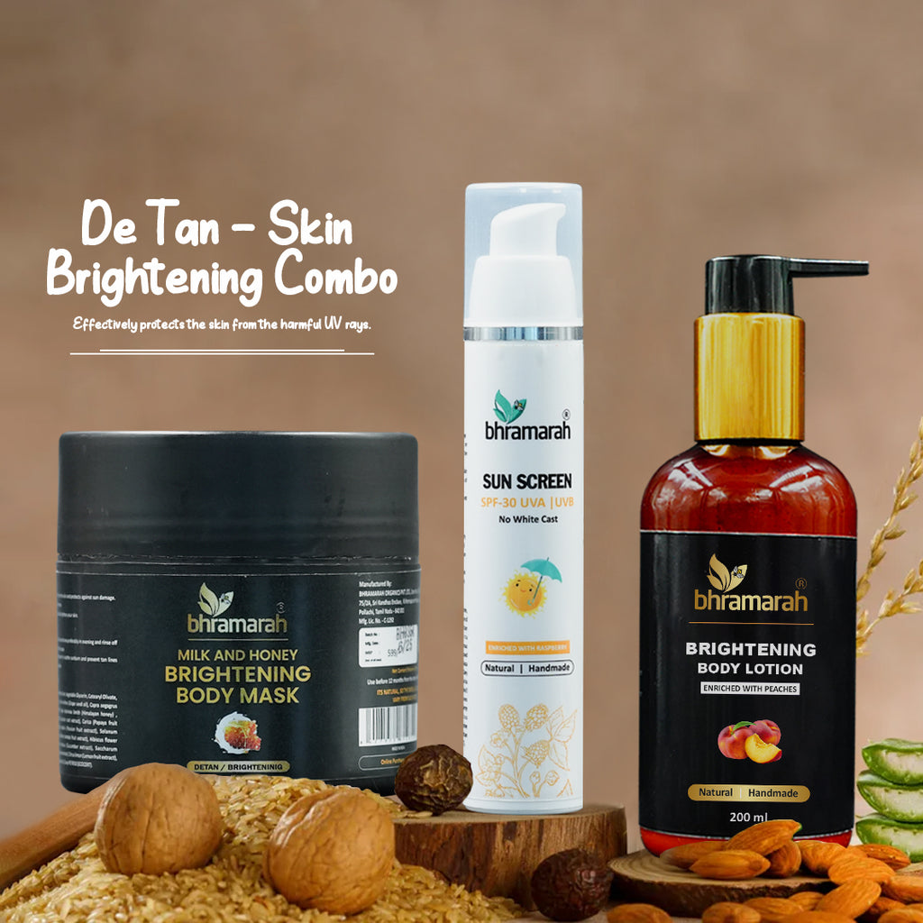 De Tan - Skin Brightening Combo
