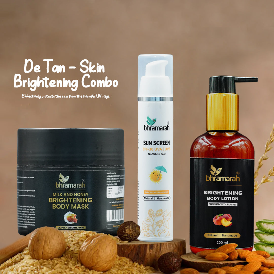De Tan - Skin Brightening Combo