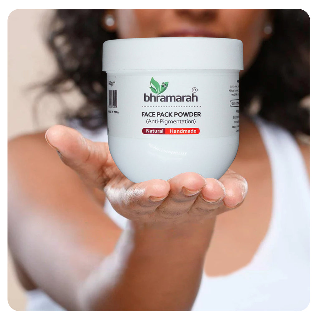 Face pack powder For Pigmentation Control