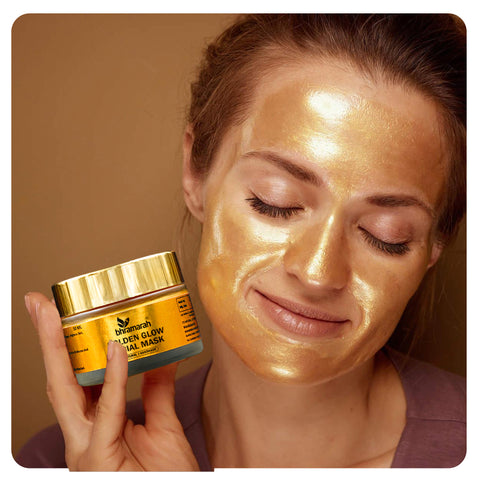 Golden Glow Facial Mask