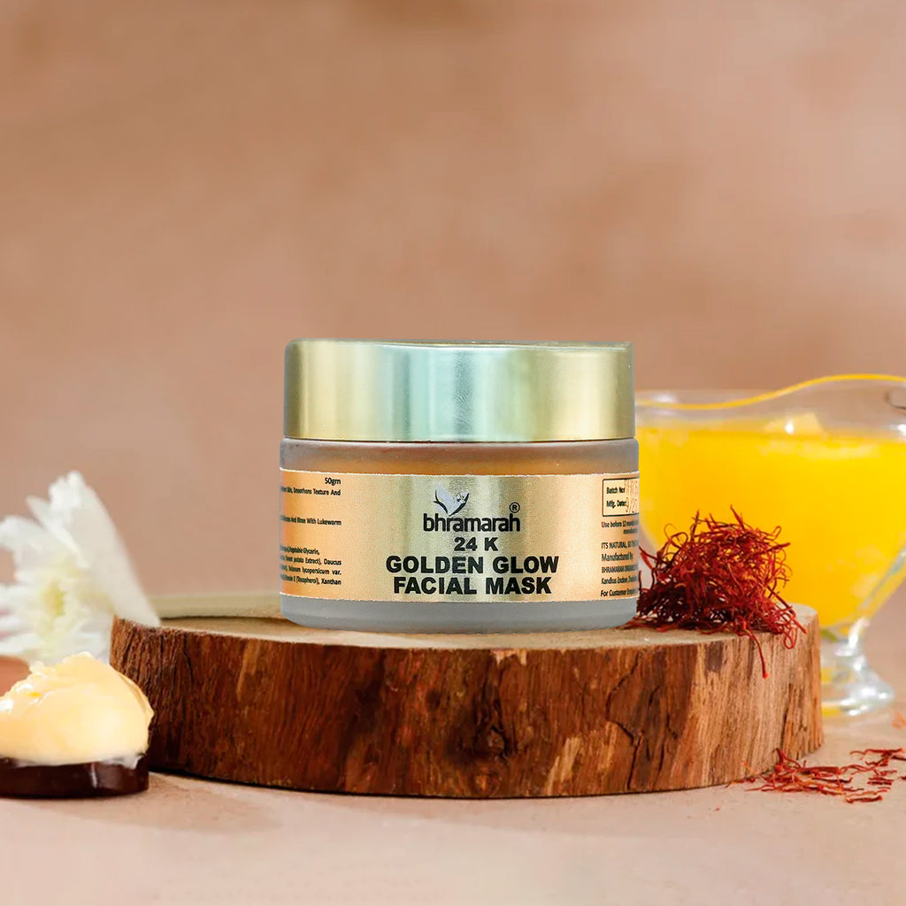 Golden Glow Facial Mask