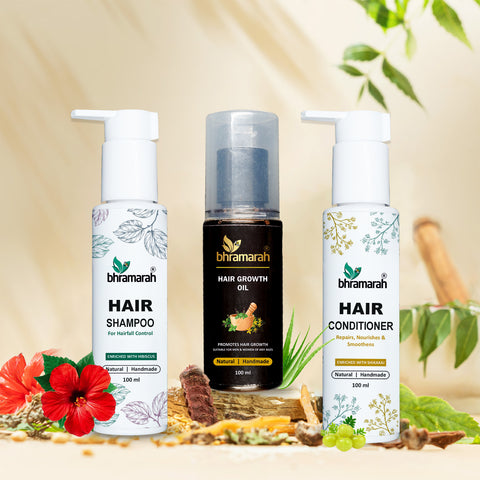 Hair Growth oil | Shampoo | Conditioner (Combo)