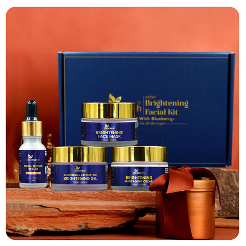 BRIGHTENING FACIAL KIT - ENRICHED WITH BLUEBERRY