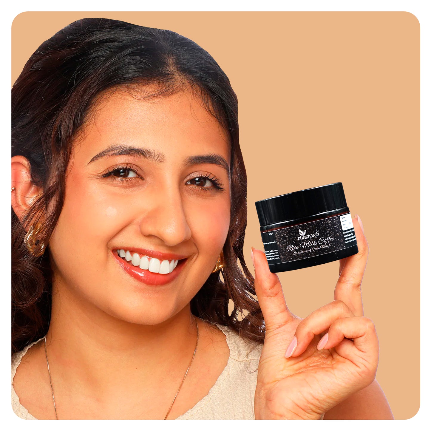 Rice Milk Coffee Brightening Face Mask