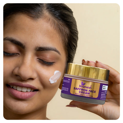 Saffron face cream (Rejuvenating and brightening) - 50ml