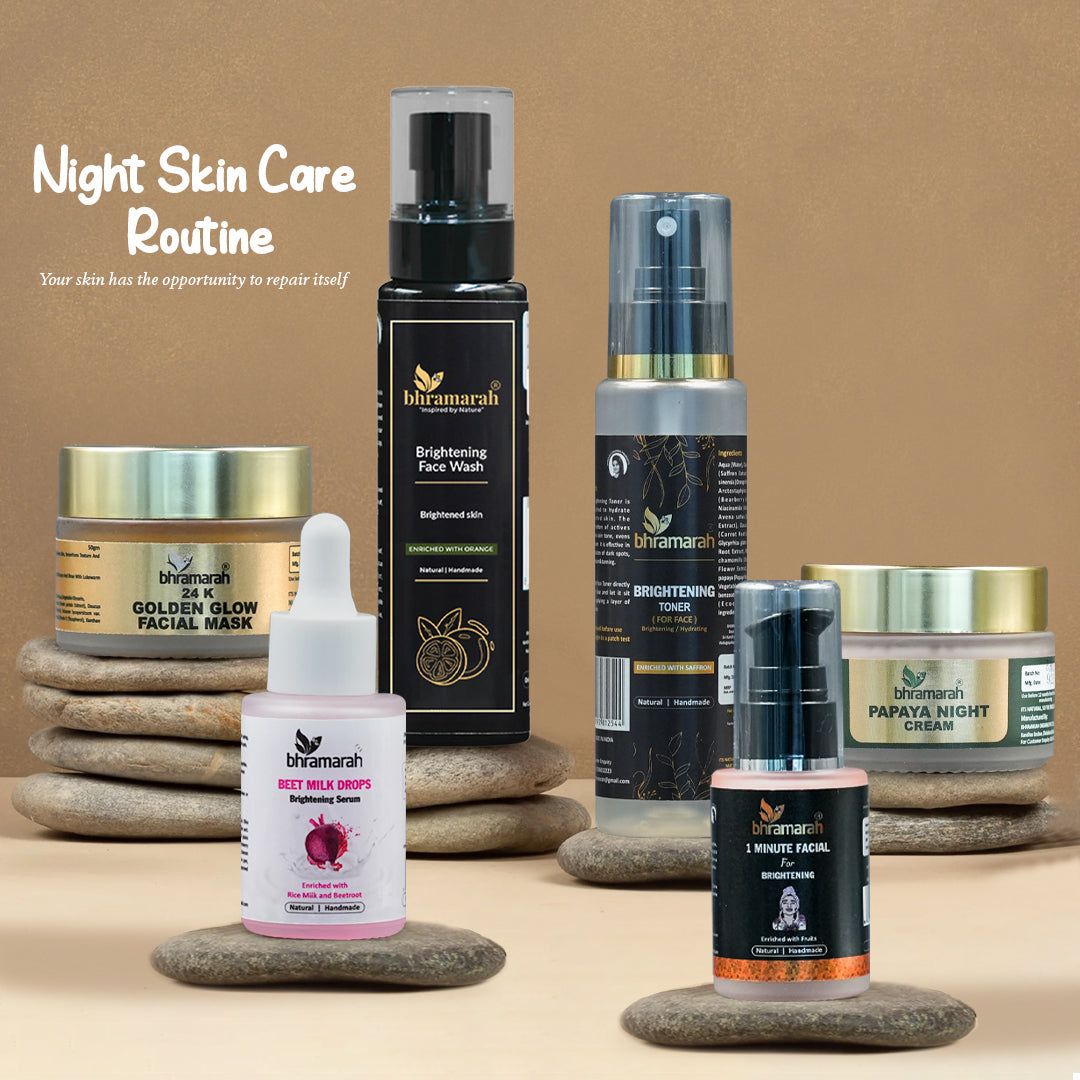 Bhramarah Night Skin Care Routine