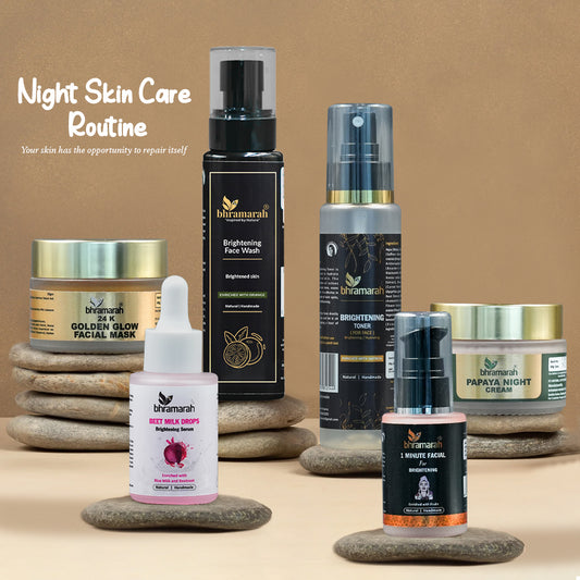 Bhramarah Night Skin Care Routine