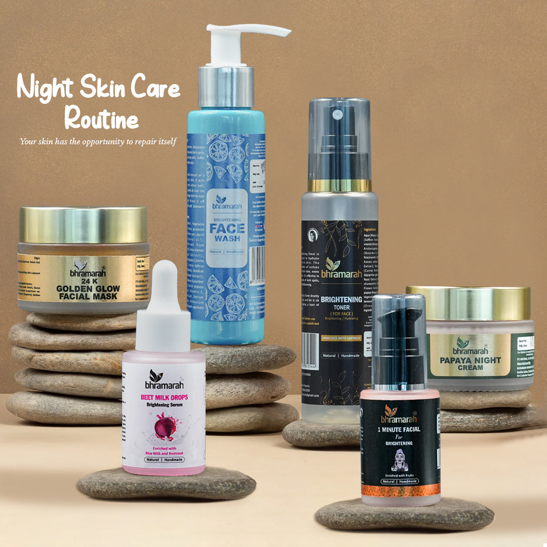 Bhramarah Night Skin Care Routine