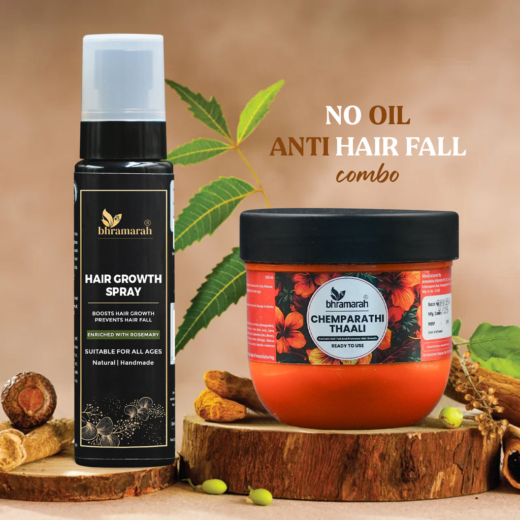 No Oil Anti Hair Fall Combo