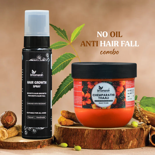 No Oil Anti Hair Fall Combo