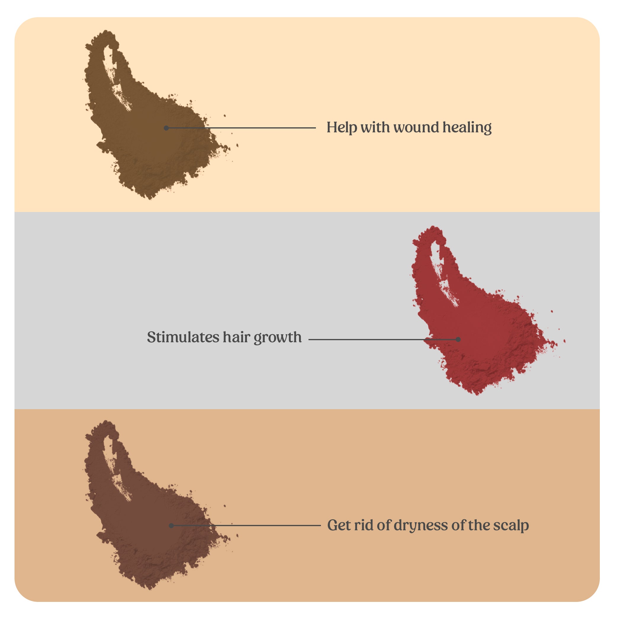 NATURAL HAIR CONDITIONING COMBO-#09 (Reeta, Shikakai, Hibiscus Flower Powders)