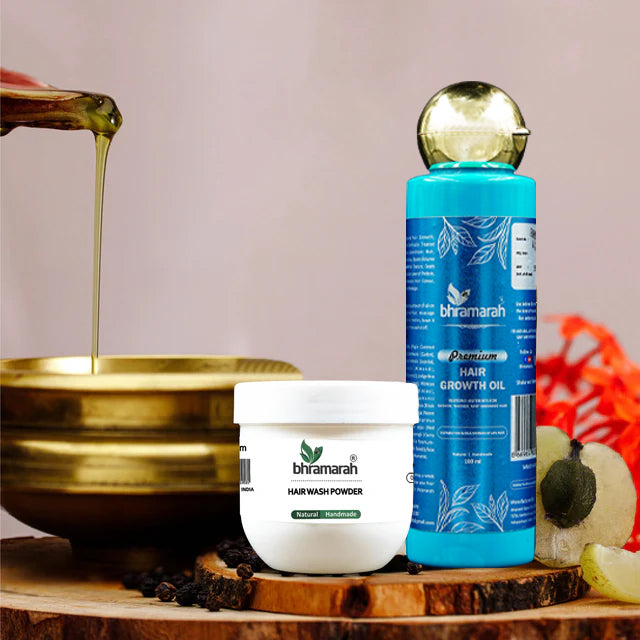 Premium Hair Growth Oil | Hair Wash Powder -80gm