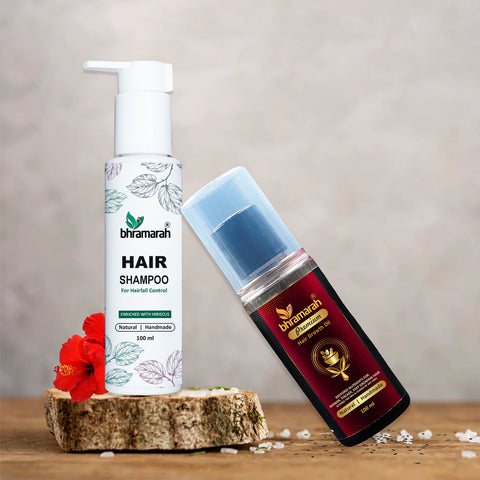 Premium Hair Growth Oil | Shampoo (Combo)