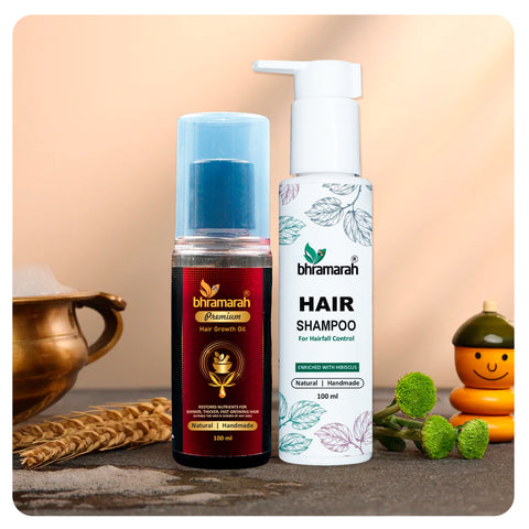 Premium Hair Growth Oil | Shampoo (Combo)