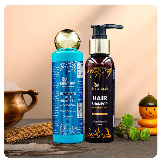 Premium Hair Growth Oil | Shampoo (Combo)