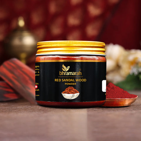 RED SANDALWOOD POWDER(90GRAM)