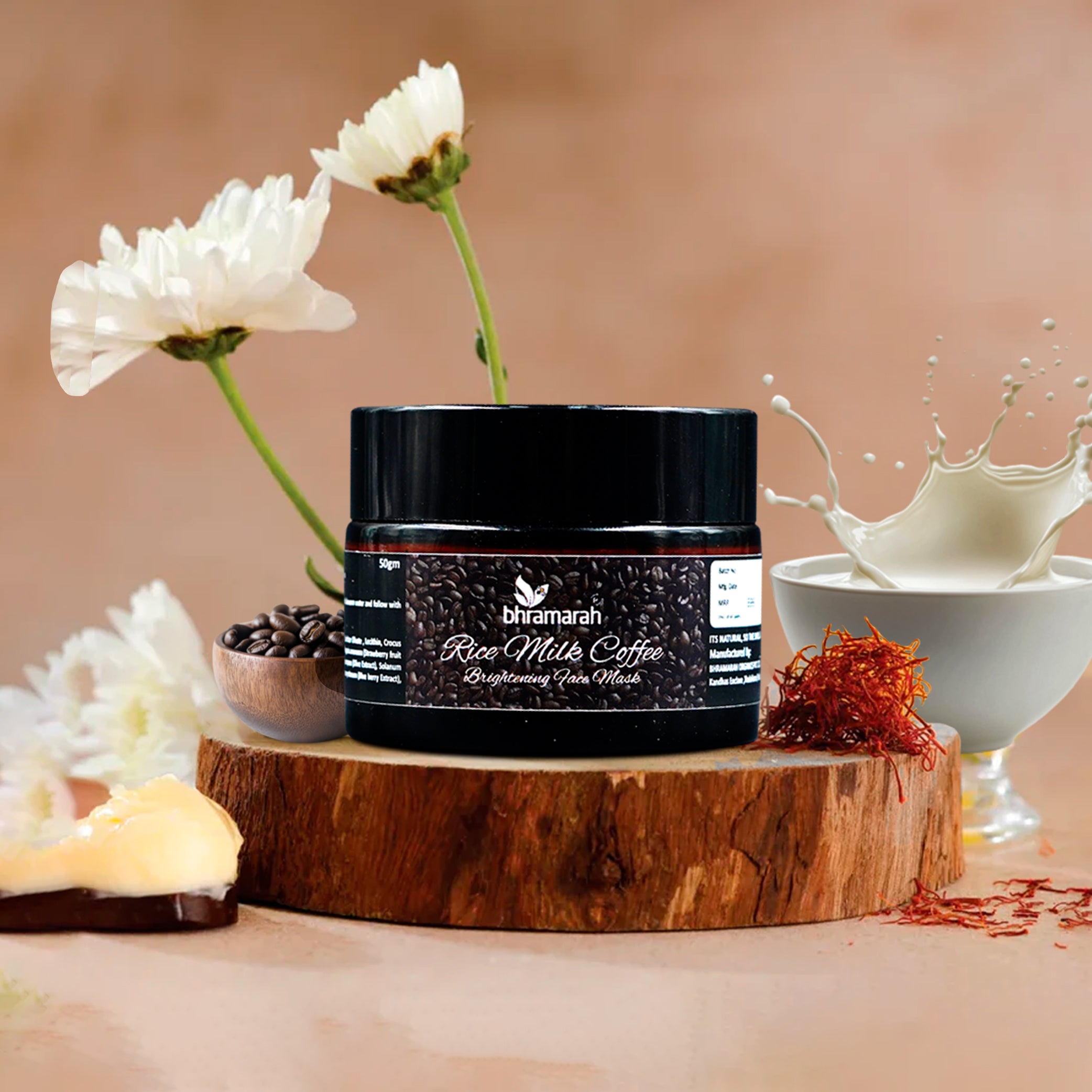 Rice Milk Coffee Brightening Face Mask