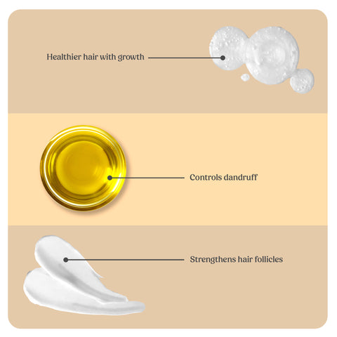 Premium Hair Growth Oil |Shampoo | Conditioner (Combo)